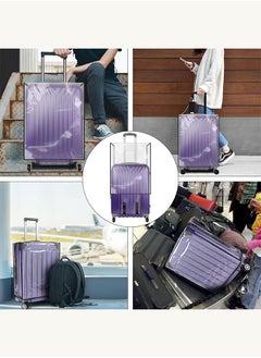 Lemon Waterproof Travel Luggage Cover, Suitcase Protector Clear,  Waterproof and Dustproof  (26Inch)  - Image 4