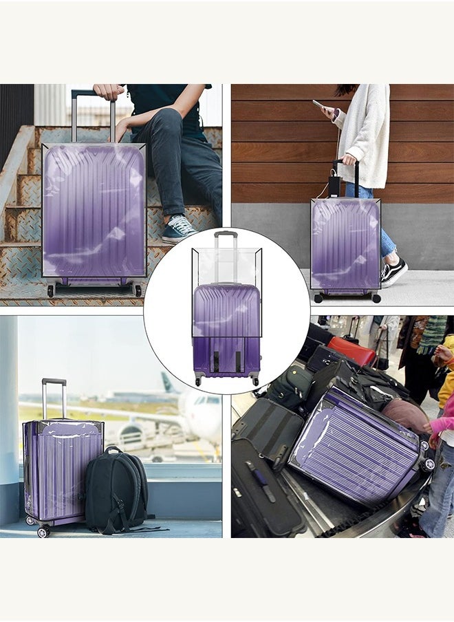 Lemon Waterproof Travel Luggage Cover, Suitcase Protector Clear,  Waterproof and Dustproof  (26Inch)  - Image 4