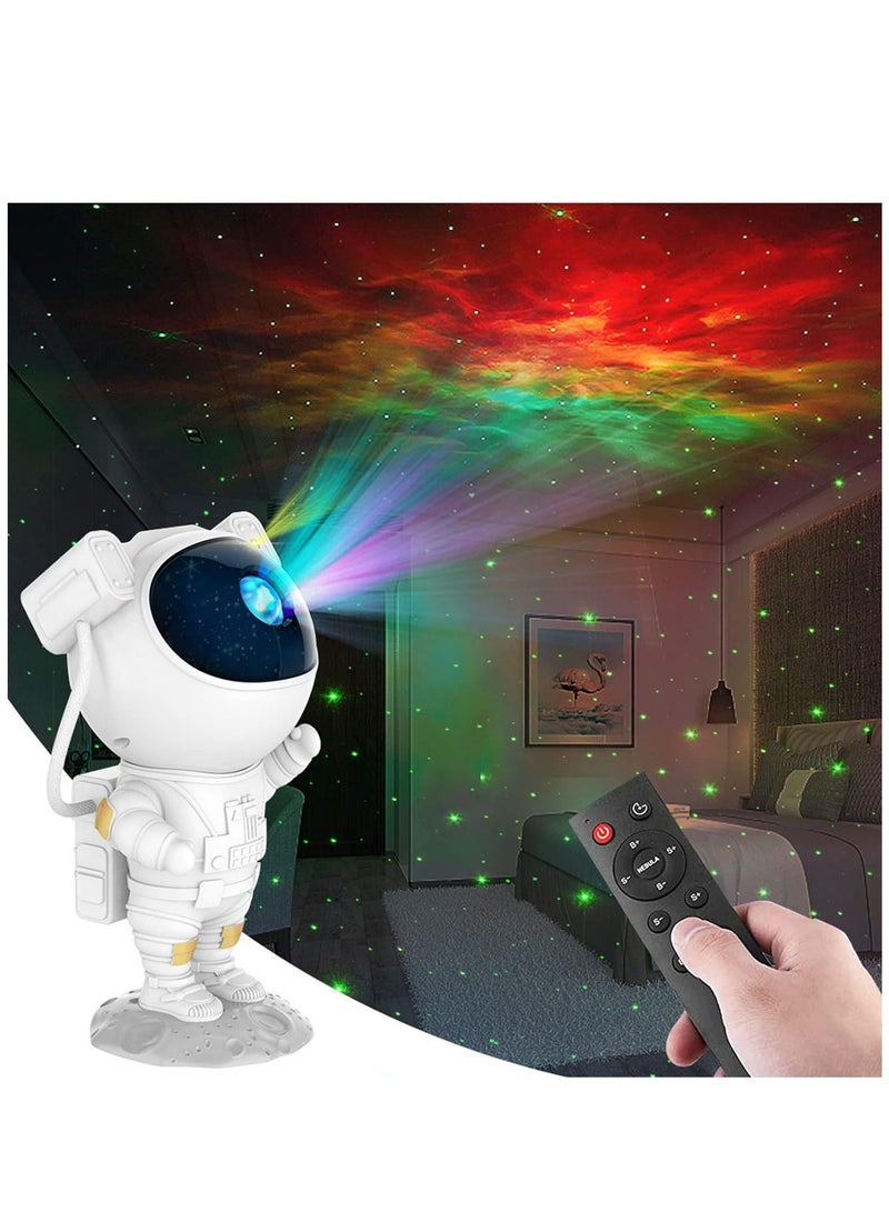 ELTRAZONE Astronaut Star Projector Night Lights, Kids Room Decor Aesthetic,Astronaut Nebula Galaxy Projector Night Light,Remote Control Timing and 360°Rotation Magnetic Head,Lights for Bedroom,Gaming Room Decor - Image 1