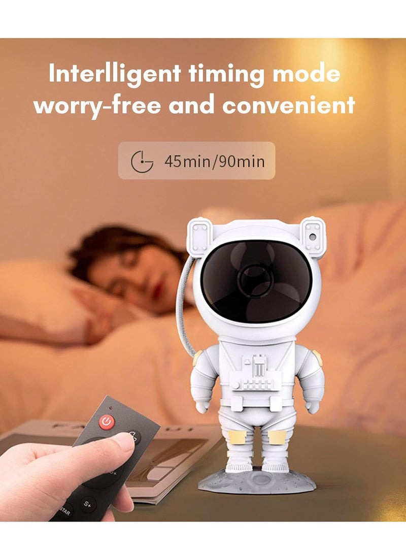 ELTRAZONE Astronaut Star Projector Night Lights, Kids Room Decor Aesthetic,Astronaut Nebula Galaxy Projector Night Light,Remote Control Timing and 360°Rotation Magnetic Head,Lights for Bedroom,Gaming Room Decor - Image 5