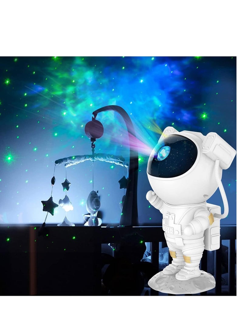 ELTRAZONE Astronaut Star Projector Night Lights, Kids Room Decor Aesthetic,Astronaut Nebula Galaxy Projector Night Light,Remote Control Timing and 360°Rotation Magnetic Head,Lights for Bedroom,Gaming Room Decor - Image 3