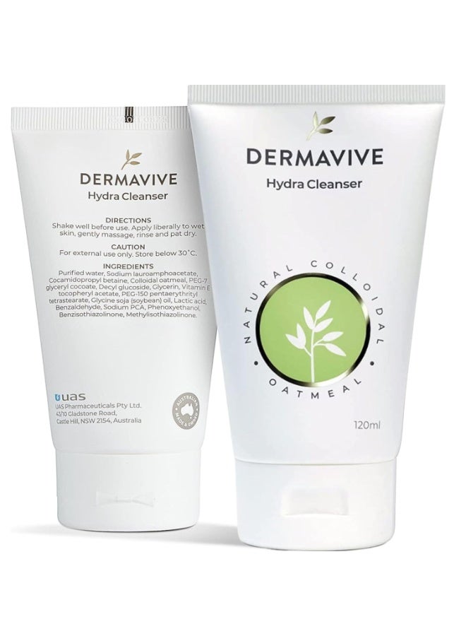 Dermavive Hydra Cleanser - 120 mL - Image 2