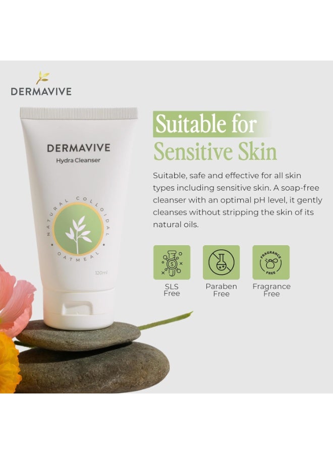 Dermavive Hydra Cleanser - 120 mL - Image 3