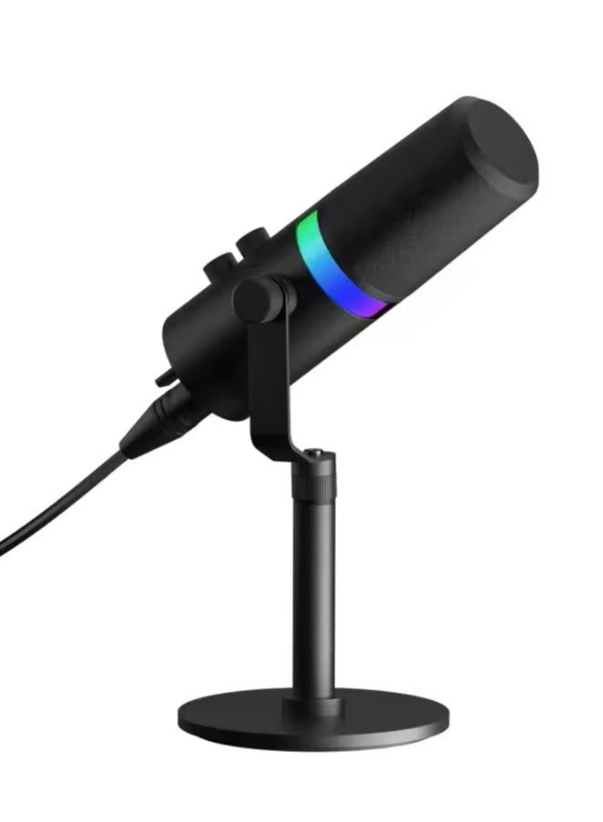 Joshberg NV7 USB Gaming Microphone Condenser Mic with Boom Arm for PC PS4/ PS5/Mac/Phone,with Touch Mute RGB Lighting for Streaming,Podcasting - Image 2