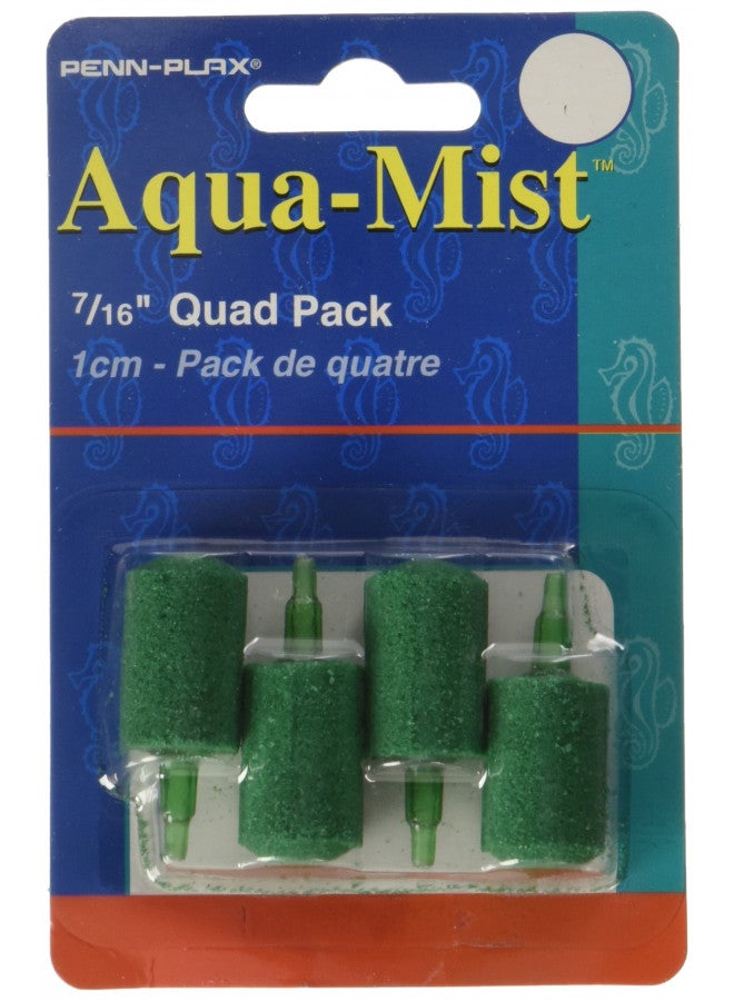Penn Plax Penn-Plax AS6Q 4-Pack Aqua Mist Air Stone Cylinder Aerator for Fish Tank | Easy to Install to Your Pump | Aerates Your Tank - Image 3