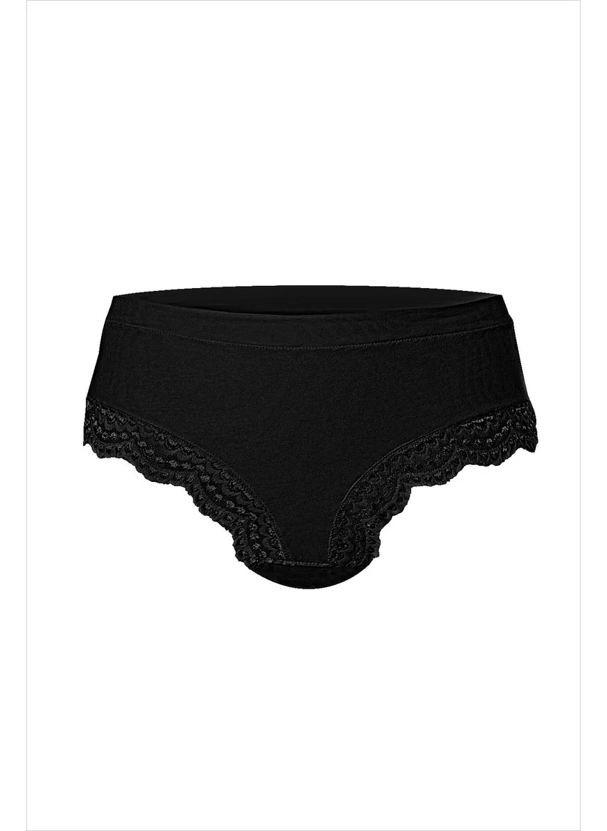 Ayyıldız 2035 Black High Waist Panties