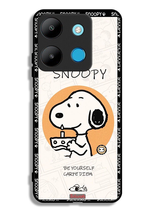 Tolwak Infinix Smart 7 Protective Case Cover Snoopy Be Yourself - Image 1