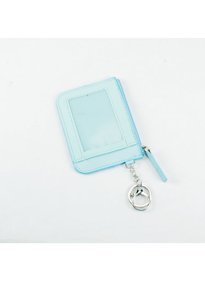Generic Stitch Wallet with a Pocket for Card and Zipped Pocket for Money  - Image 2