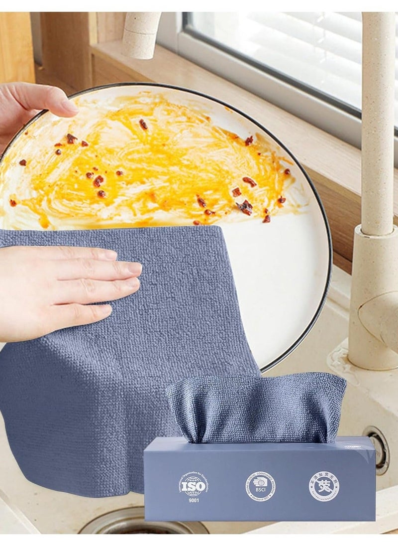 40-Piece Microfiber Cleaning Cloth Set - Image 2