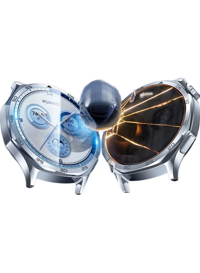 KOVOL [3-Pack] Tempered Glass Screen Protector For Huawei Watch Gt5, Full Coverage Ultra-Clear Glass Film For Huawei Gt5 Watch, Scratch-Resistant, Shatterproof, Wear-Resistant, 41Mm - Image 2