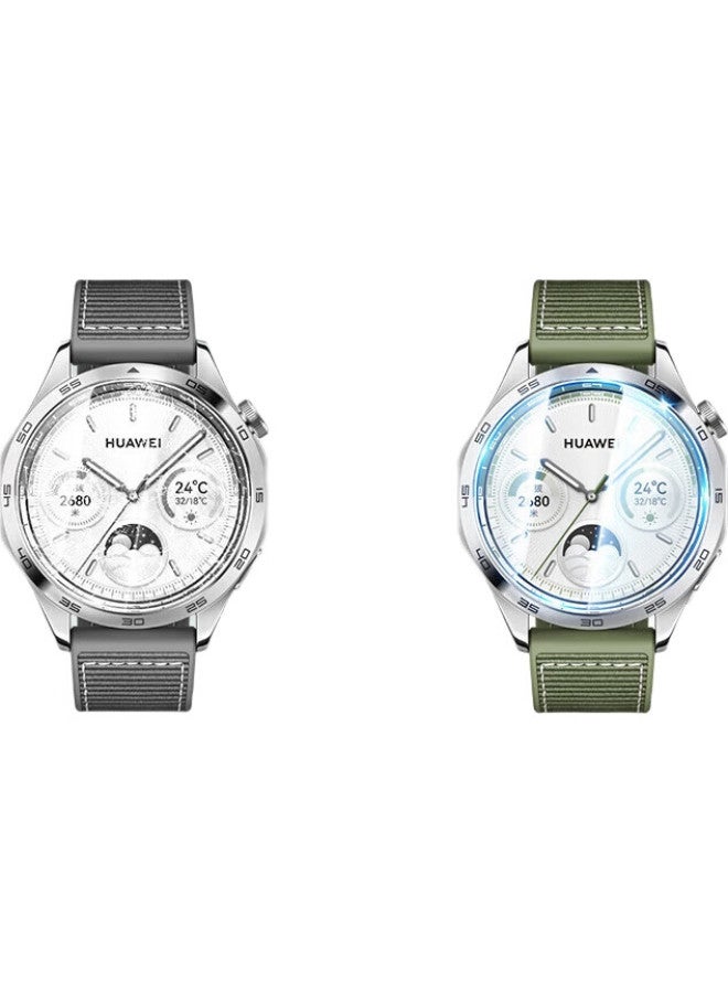 KOVOL [3-Pack] Tempered Glass Screen Protector For Huawei Watch Gt5, Full Coverage Ultra-Clear Glass Film For Huawei Gt5 Watch, Scratch-Resistant, Shatterproof, Wear-Resistant, 41Mm - Image 1