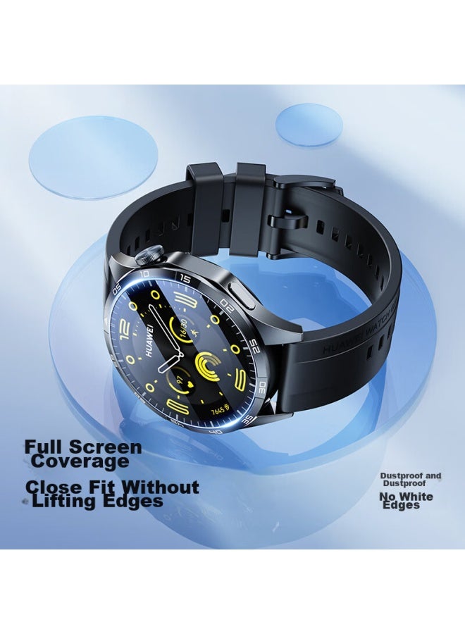 Kovol Tempered Glass Screen Protector For Huawei Watch Gt5, Full Coverage Ultra-clear Glass Film For Huawei Gt5 Watch, Scratch-resistant, Shatterproof, Wear-resistant, 41mm - Image 4