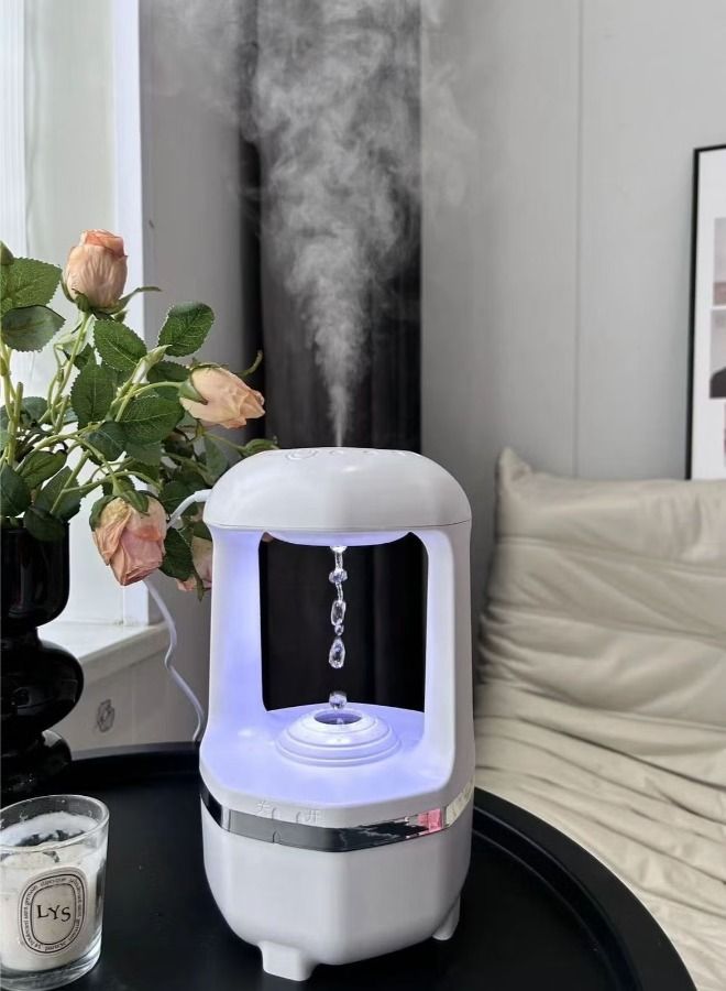 ACLIX Anti-gravity Water Droplet Humidifier Home Bedroom Office Desktop USB Aroma Diffuser - Image 2