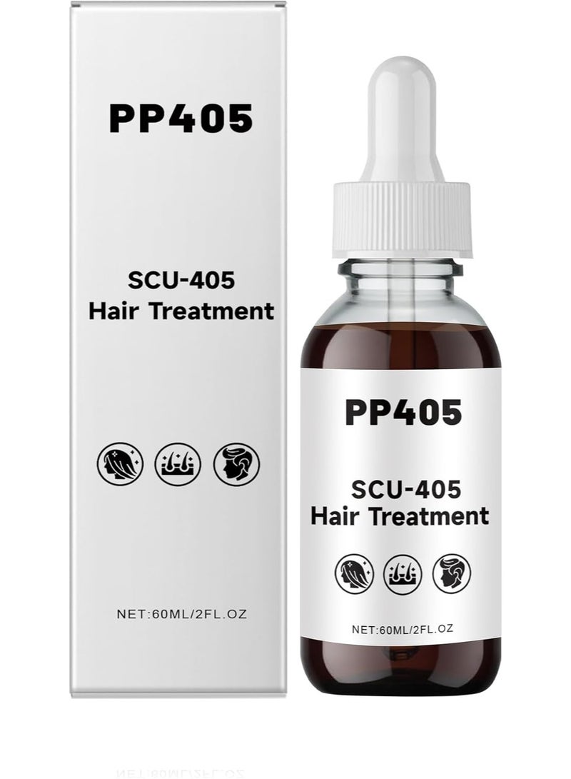 علاج الشعر PP405، زيت نمو الشعر SCU-405، سيروم مضاد لتساقط الشعر، زيت مغذي لفروة الرأس، إصلاح الأضرار، منع التساقط، يمتص بسرعة وغير دهني (1 قطعة)