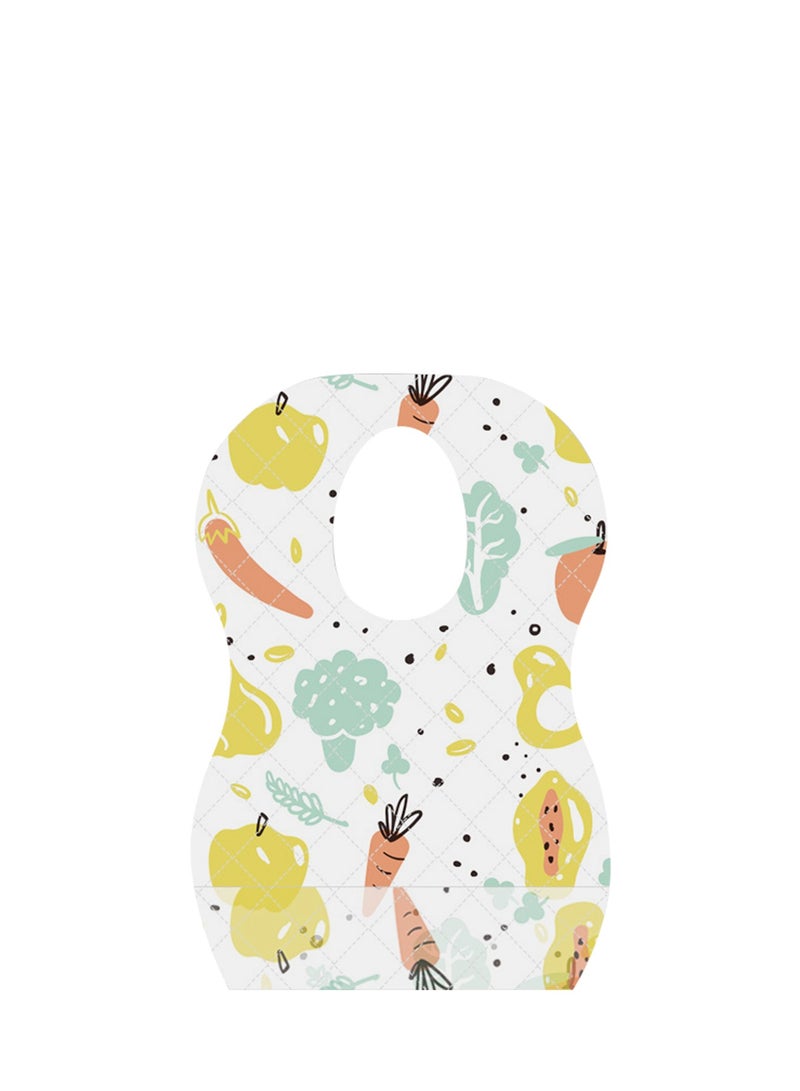 STAR BABiES مريلة قابلة للتصرف عبوة من 8 - طباعة الفواكه - Image 1