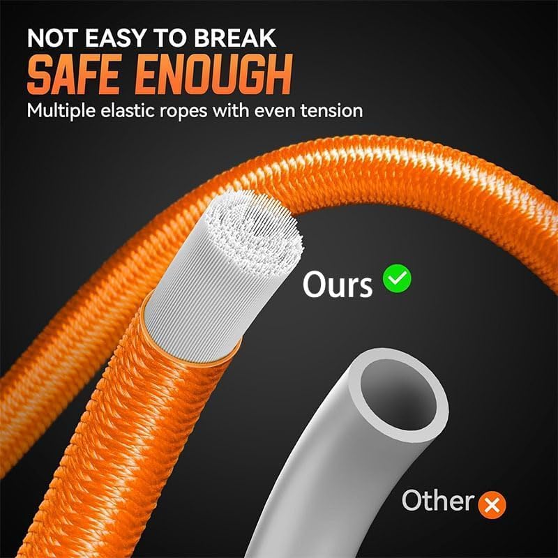 SKY-TOUCH Resistance Bands Set - 12 Levels, Anti-Snap Pull-Up Assist for Full Body Workouts - Image 3