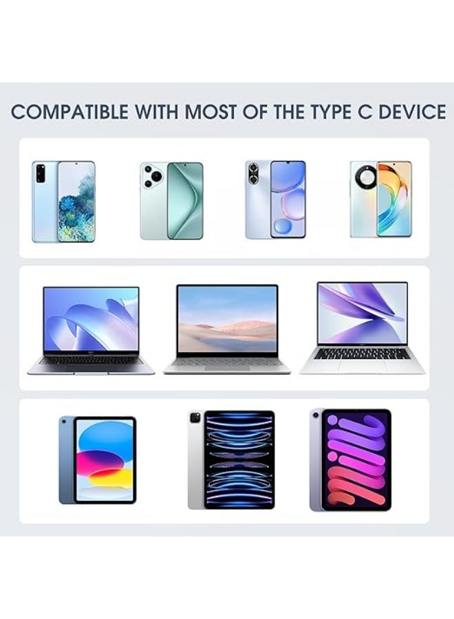 محول USB-C إلى 3.5 ملم وشحن سريع PD 60 واط – 2 في 1 محول صوت هاي فاي – متوافق مع جالاكسي S23/S22، آيباد برو، شاومي، بكسل 6/7 - Image 3