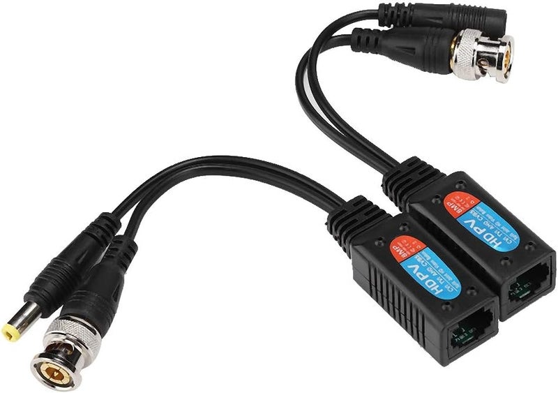 klarako 8MP HD CCTV Video Balun, Transceiver Transmitter CVI/AHD/TVI/CVBS Video Power Balun Transceive Twisted Pair Transmitter 12-18V - Image 4