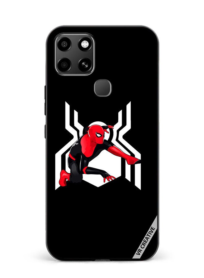 VR CREATIVE Protective Case Cover For Infinix Smart 6 Spiderman Design Multicolour - Image 1