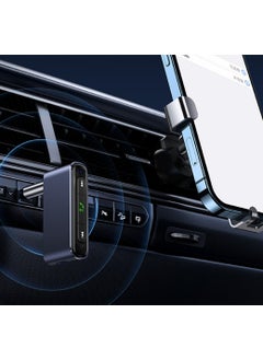 Livx Quick Bluetooth 5.0 Receiver 3.5mm Jack Aux Wireless Audio Car Kit with Microphone Stereo Audio Transfer Navigation Broadcasting -Wac WXQY-01  - Image 4