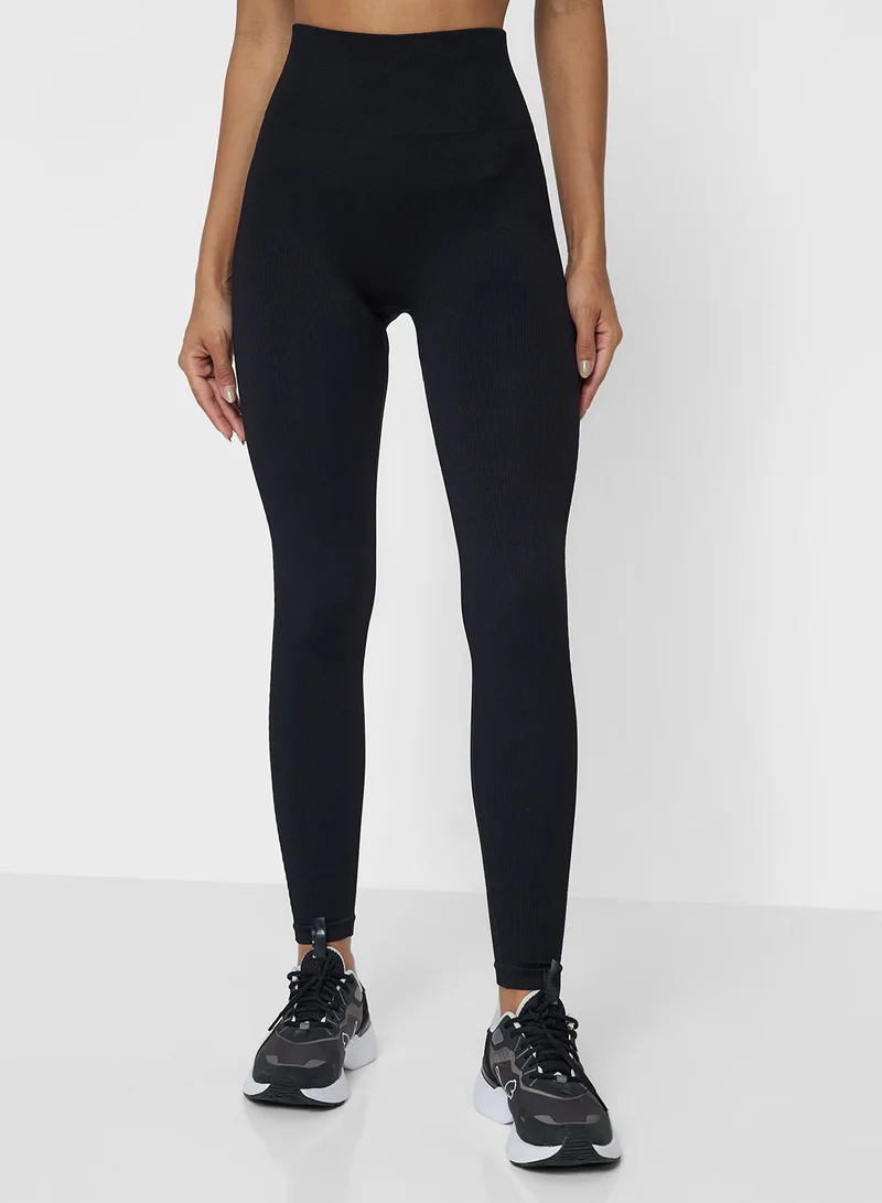 فورورد High Rise Ribbed Leggings