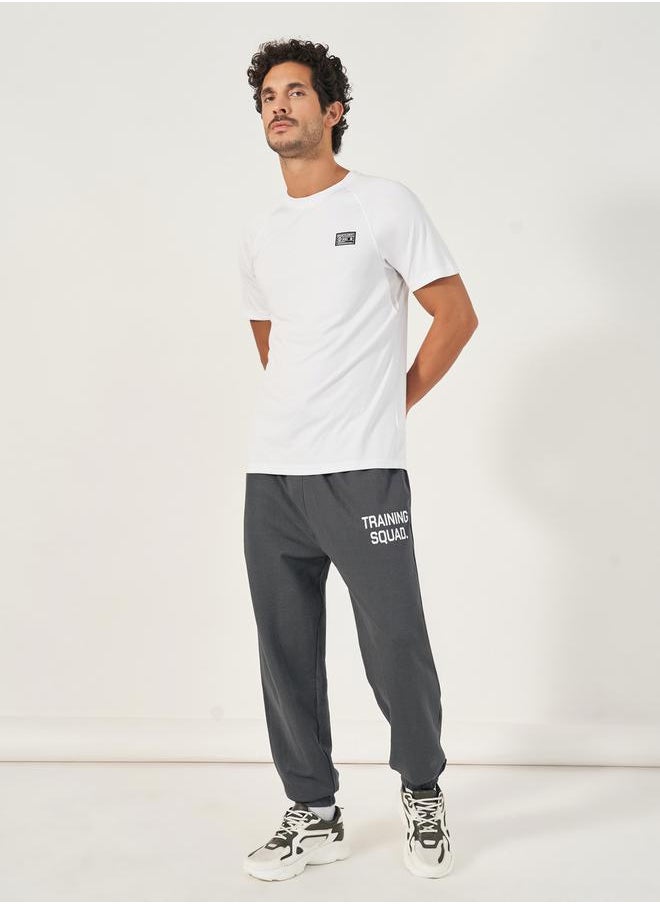 Styli - Eco Earth Slogan Print Oversized Training Joggers - Image 1