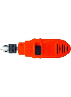 BLACK+DECKER 500W 10Mm Single Speed Hammer Drill For Concrete Metal And Wood Drilling Orange Black Hd5010 B5 2 Years  - Image 3