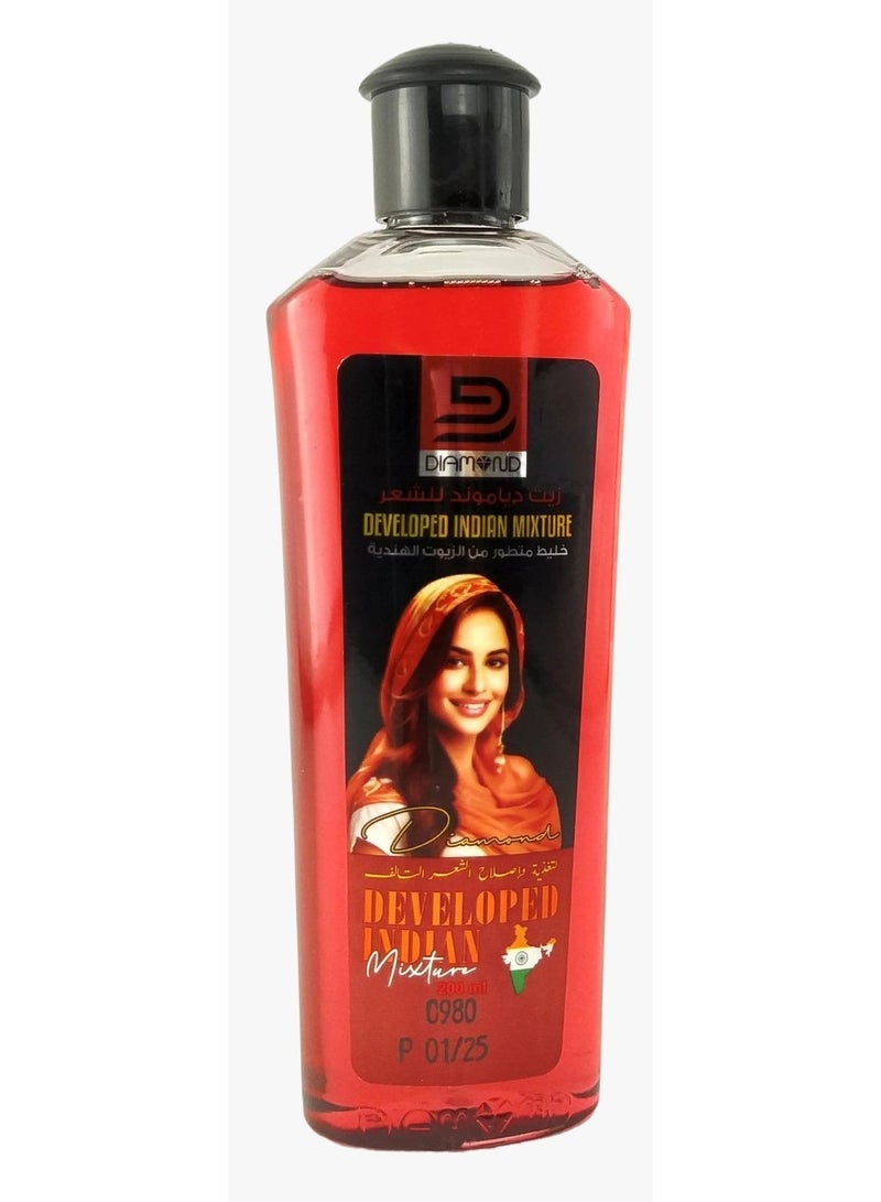 Diamond Hair Oil Developed Indian Mixture - 200 ml - Image 2