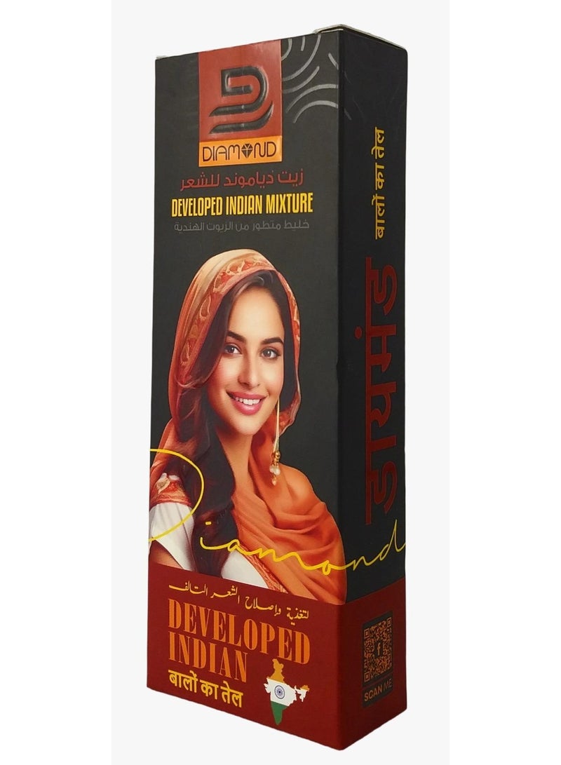 Diamond Hair Oil Developed Indian Mixture - 200 ml - Image 5