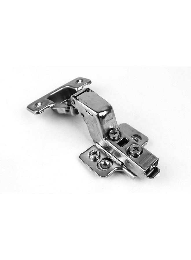 Berta 10-Pack Inset Frameless Soft Close Hinges - 110° 3D Adjustable, Clip-On Concealed European Hinges with Screws for Kitchen, Bathroom, Closet Cabinets - Ideal for Modern Cabinets - Image 1