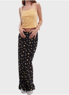 TOPSHOP High Waist Floral Skirt  - Image 1