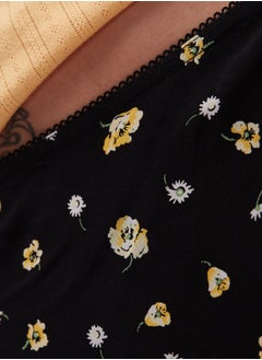 TOPSHOP High Waist Floral Skirt  - Image 4