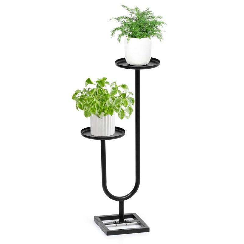 Bee Creative Plant Stand for Balcony Flower Pot Stand (2_POT_B_DESIGN_U) - Image 5