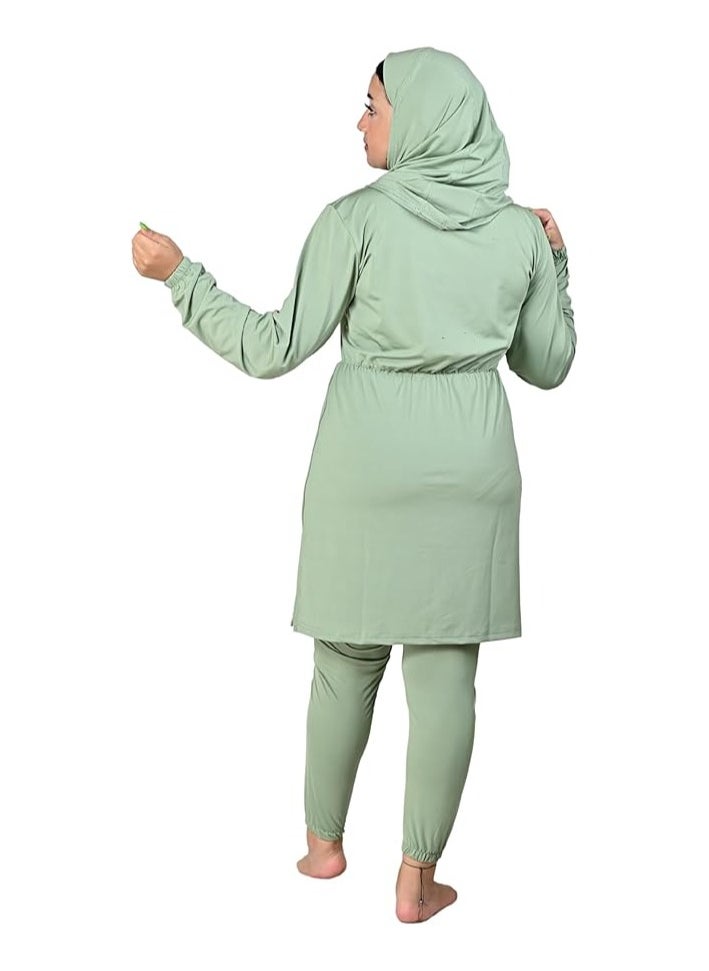 Burkini Swimsuits for Women. Modest Muslim Swimsuit Islamic. Long Sleeve Burkini with Full Cover Hijab and long Pants. Bathing Suit. - pzsku/Z4FC04E6E94527DCAB477Z/45/_/1709432777/5452086c-10dd-41cf-9eec-9147fb97a116