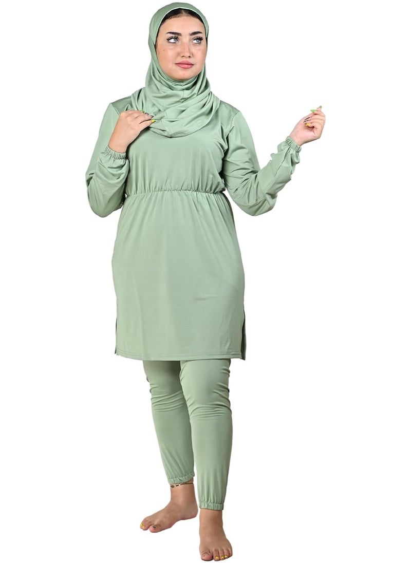 Burkini Swimsuits for Women. Modest Muslim Swimsuit Islamic. Long Sleeve Burkini with Full Cover Hijab and long Pants. Bathing Suit. - pzsku/Z4FC04E6E94527DCAB477Z/45/_/1709432778/2c86ebae-a6f3-4ebb-beba-7d50369435d5