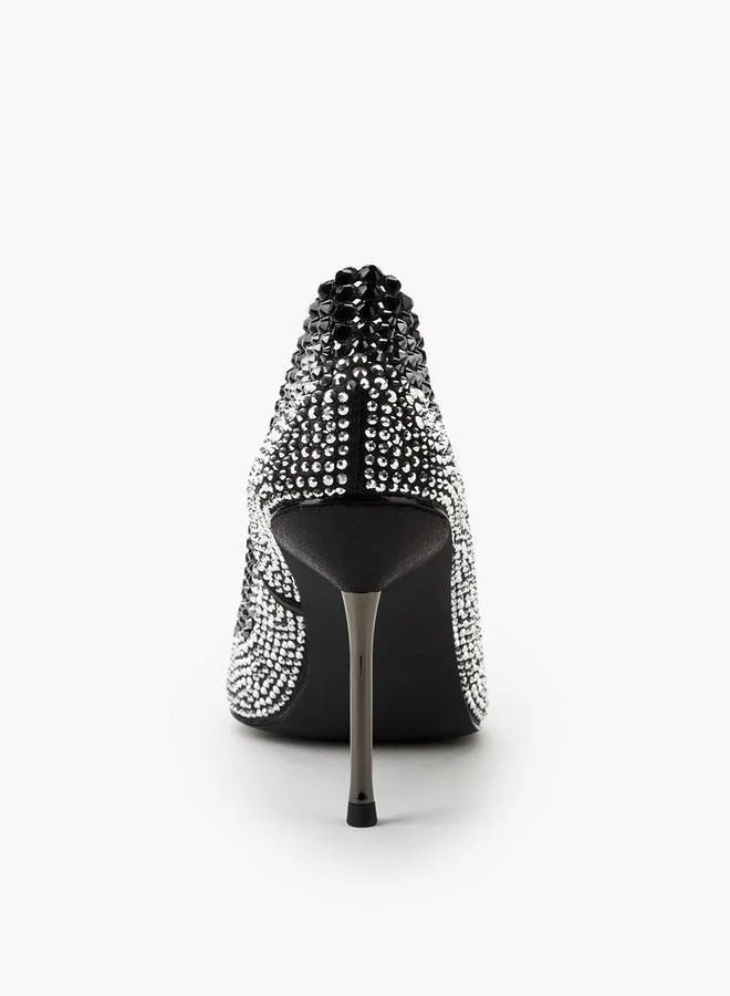Celeste BLACK Women Stiletto Heel Pumps for Women | Best Price UAE