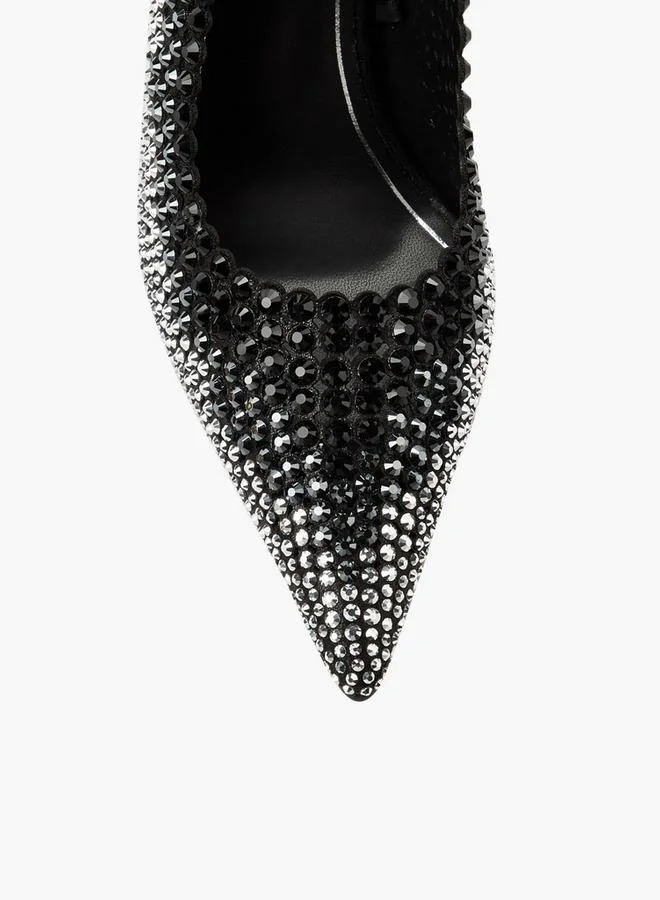 Celeste BLACK Women Stiletto Heel Pumps for Women | Best Price UAE
