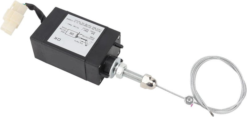aqxreight Shut Off Solenoid Valve Engine Fuel Stop Flameout Accessory for Generator DC24V the Stop Generator G Shut Off Solenoid ValveFuel ValveStop ValveFuel (DC24V) - Image 3