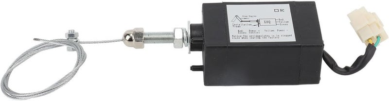 aqxreight Shut Off Solenoid Valve Engine Fuel Stop Flameout Accessory for Generator DC24V the Stop Generator G Shut Off Solenoid ValveFuel ValveStop ValveFuel (DC24V) - Image 4