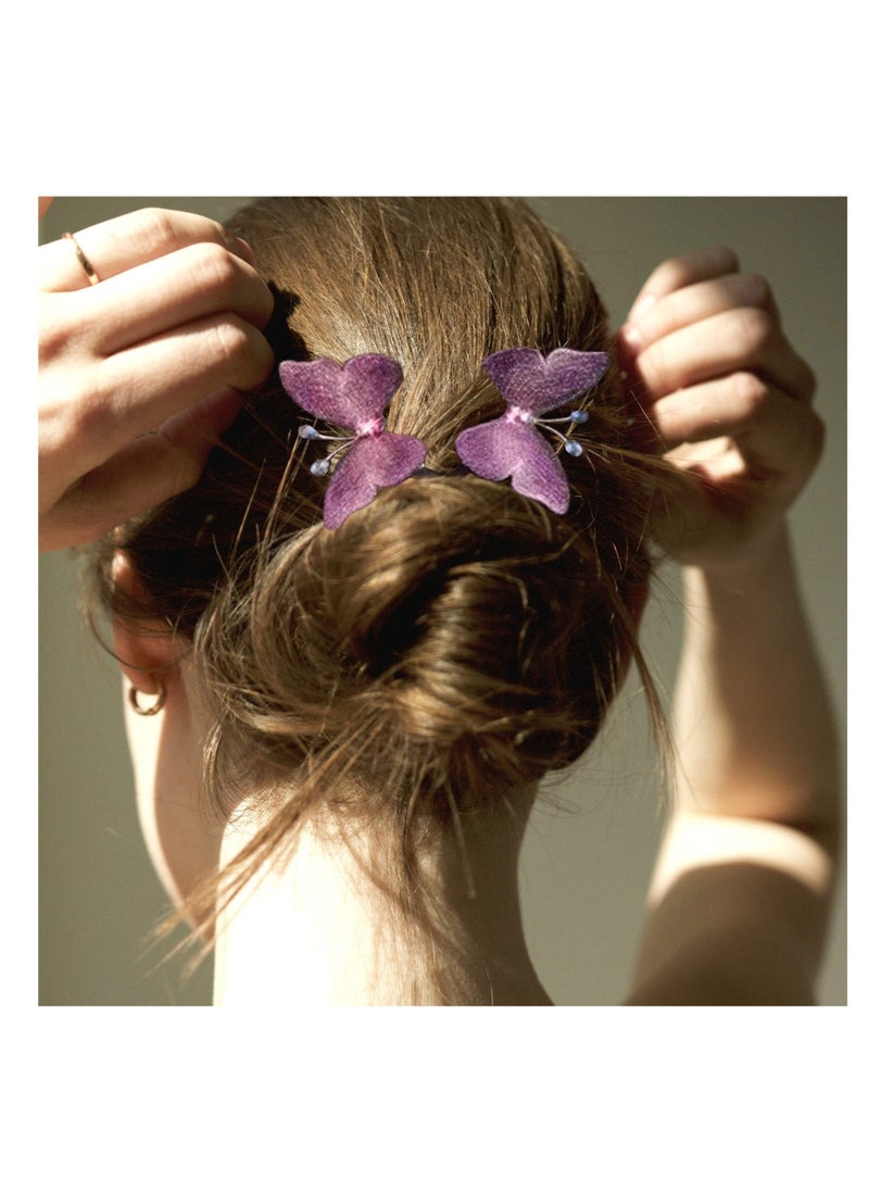 Excefore Twist Hairstyle Bun Hair Accessories, 2 Pcs Hair Bun Maker, Lazy Curler, Twist Hairstyles, Reusable Quick Bun, erfly Magic Clip, for Daily Use, Sports, Beach, Bar, Prom, Party  - Image 5