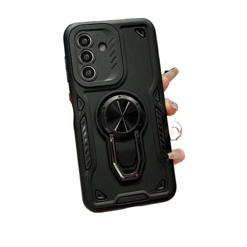 TPU Cover Protective , for samsunga36 a37 , Black + PC , for Weekend Trips - Image 1