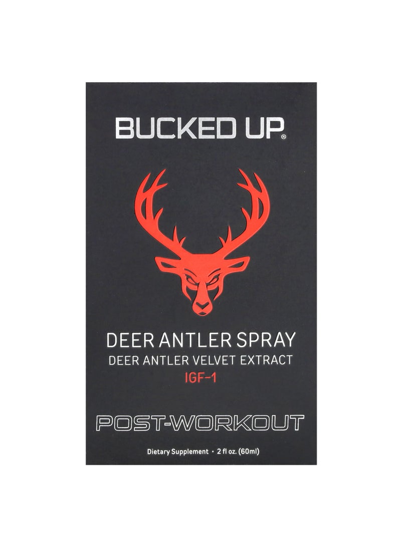 Deer Antler Spray, Post Workout, 2 oz (60 ml)