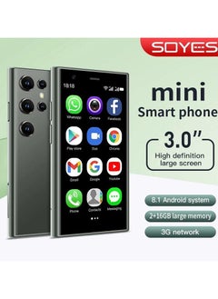 SOYES Soyes S23 Pro Mini Smartphone - Android 8.1, 2GB RAM , 16GB Storage, Dual SIM, 3.0'' HD Display, 1000mAh Battery, WIFI, Bluetooth, 3G Connectivity - Compact Mobile Phone for On-the-Go  - Image 3