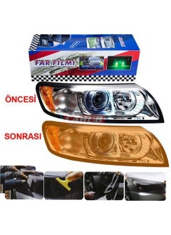 Carub Headlight-Stop Film 30Cmx10M Orange 