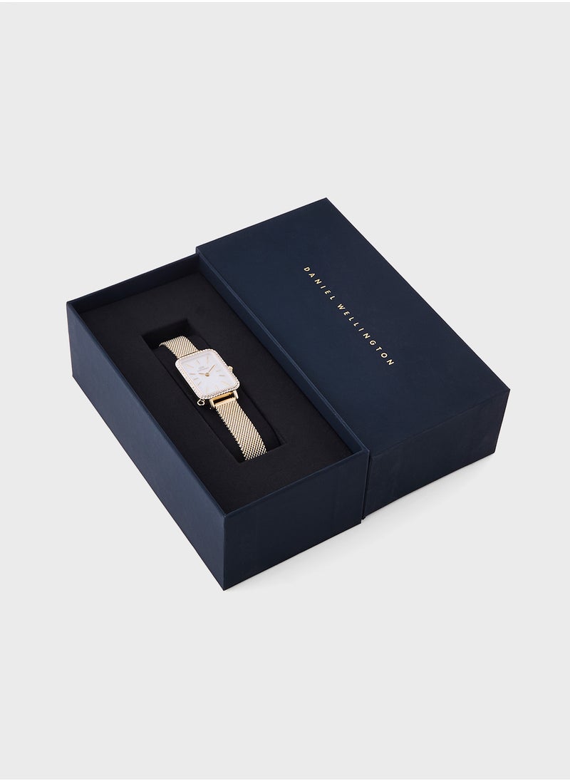 DANIEL WELLINGTON Quadro 26mm Yellow Gold Watch  - Image 5