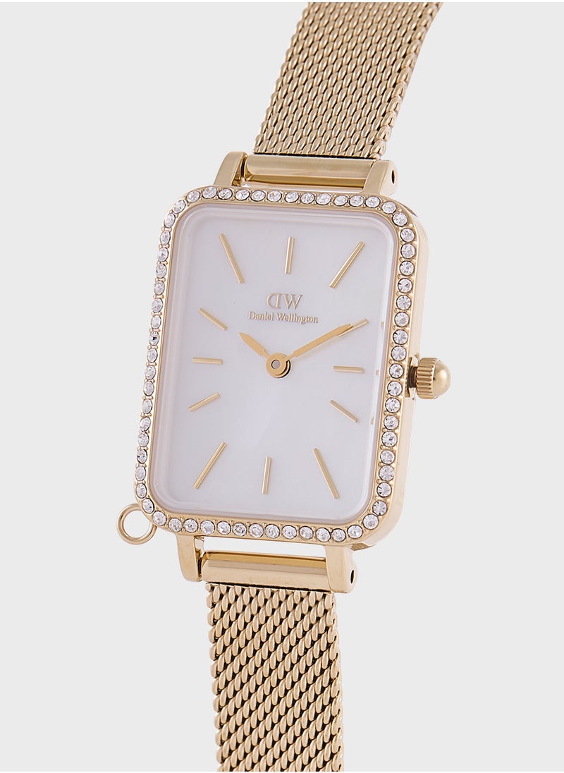 DANIEL WELLINGTON Quadro 26mm Yellow Gold Watch  - Image 2