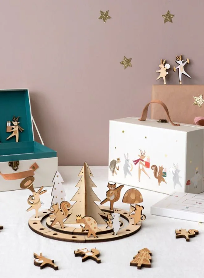 Meri Meri Wooden Marching Band Advent Calendar
