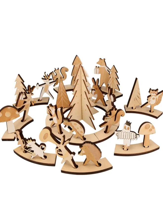 Meri Meri Wooden Marching Band Advent Calendar