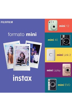 FUJIFILM Fujifilm 16386016 Instax Film For Instax Mini 8/7S, 2 X 10 Sheets, Packaging May Vary, White Border, Instax Mini Ww 2, Jr1157  - Image 4