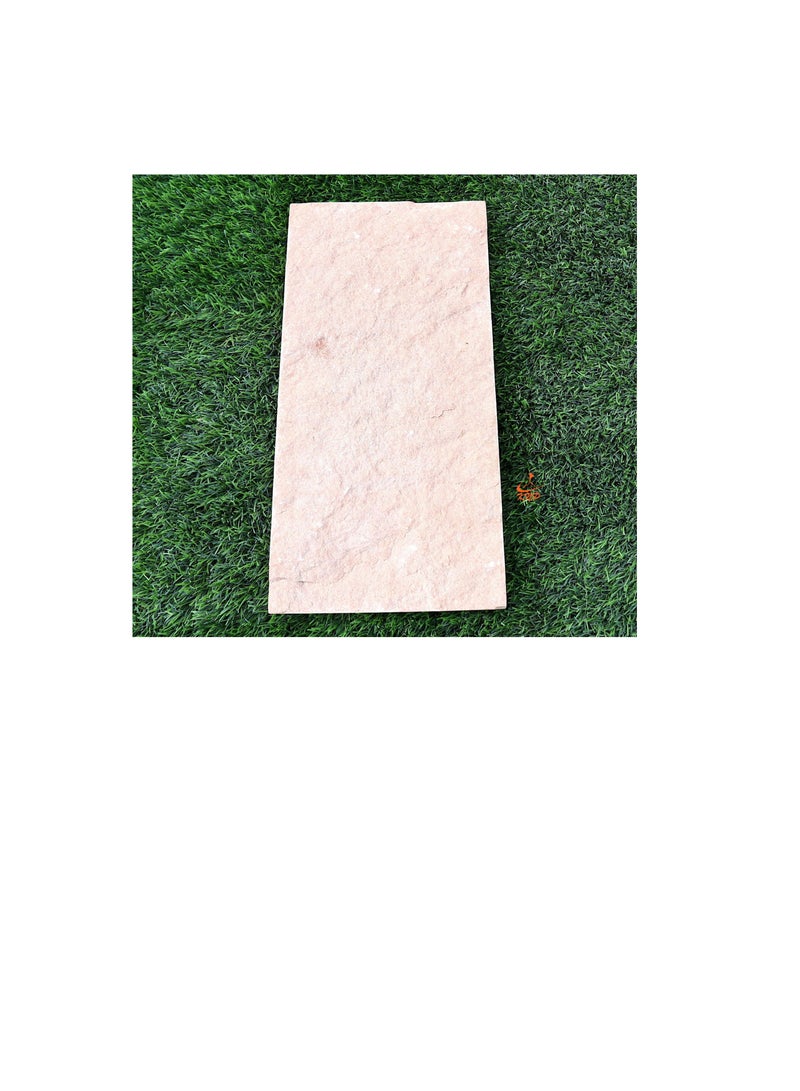 KNP Garden stepping stones Anti-slip Rectangular 20x40cm Beige set of 10 stines - Image 1